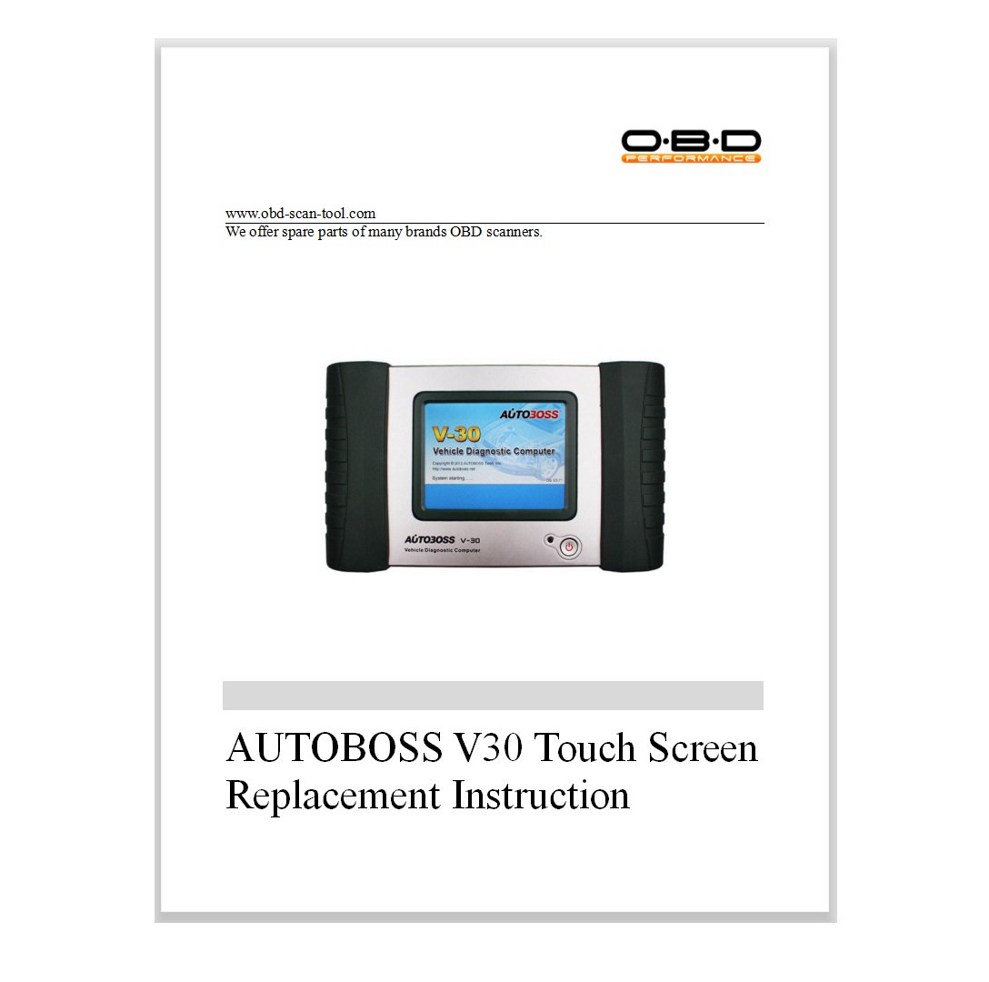 5.6inch LCD Touch Screen Digitizer Replacement for AUTOBOSS V30